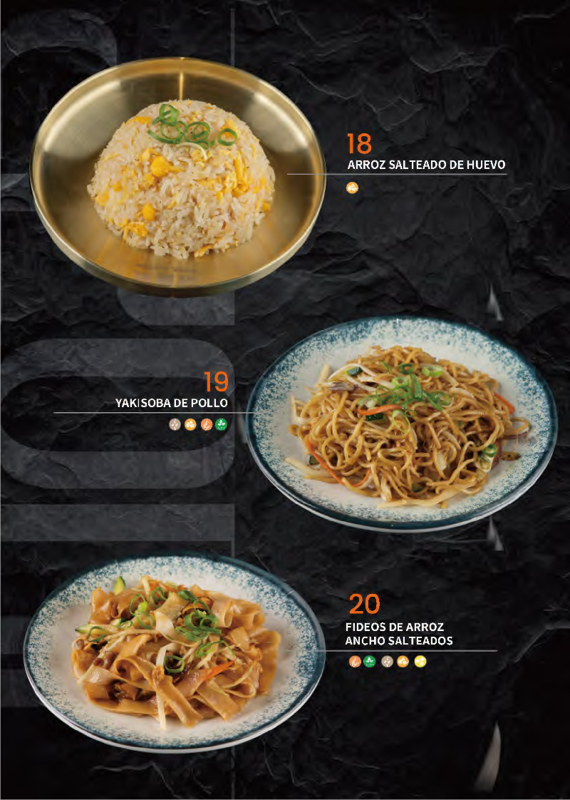 Menú Seoul Station, página 6