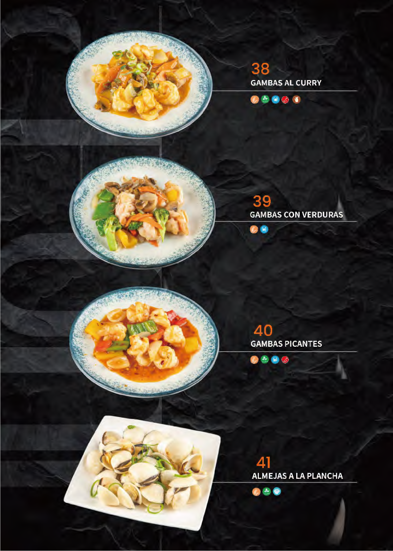 Menú Seoul Station, página 10